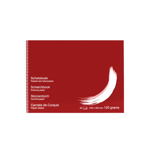 Papyrus - Carnet de croquis 240x320mm 120gr 32 feuilles | 10 pièces