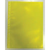 Bronyl - Sac de présentation perforé, jaune, paquet de 50