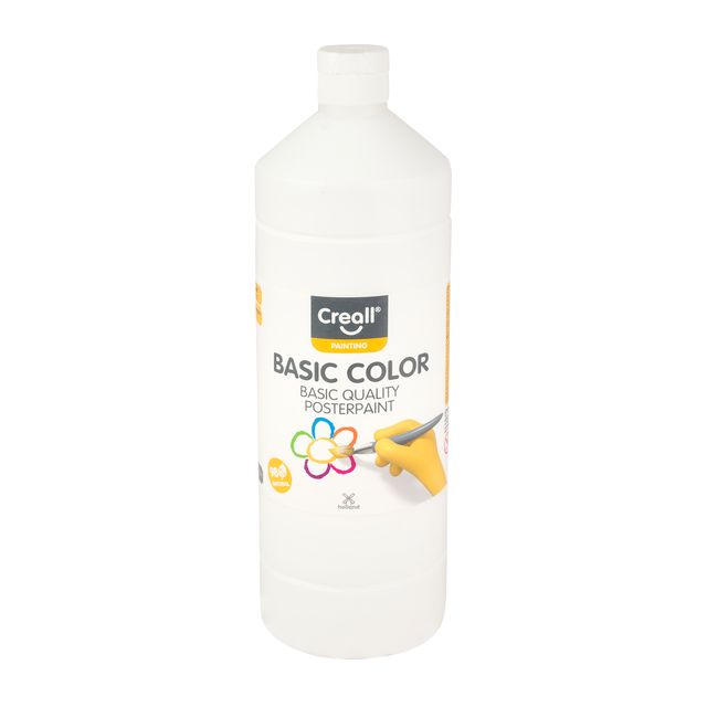 Creall - Peinture pour affiches blanc de base 1000ml