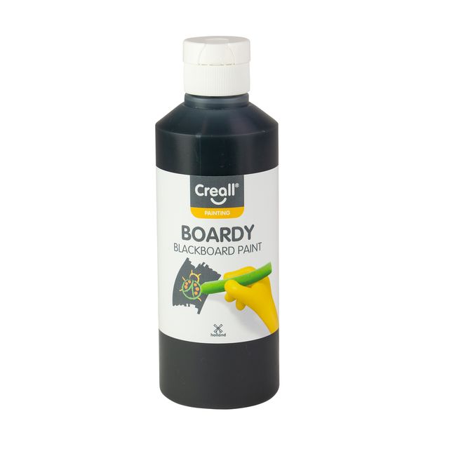 Creall -  Schoolbordverf  zwart 250 ml | 6 stuks