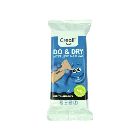Creall -  Klei  do+dry terra 1000gr | 12 stuks