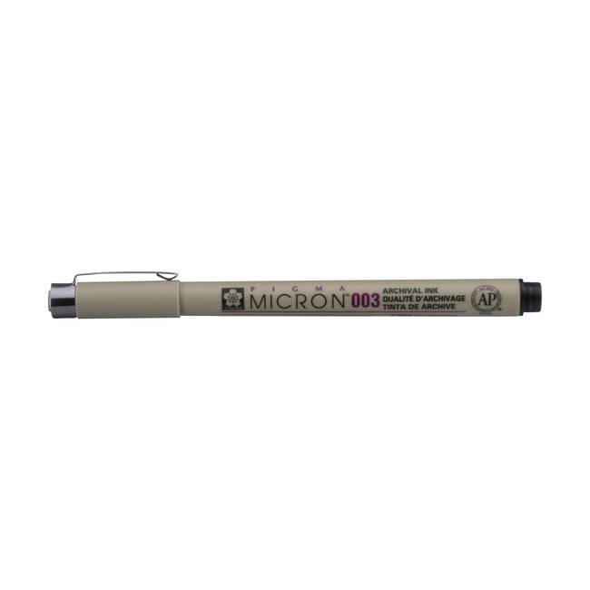Sakura – Fineliner Pigma Micron 003 0,15 mm schwarz