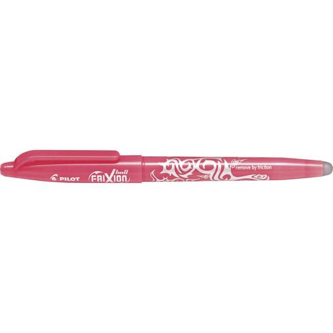 Pilot - Stylo roller friXion moyen rose corail | 12 pièces