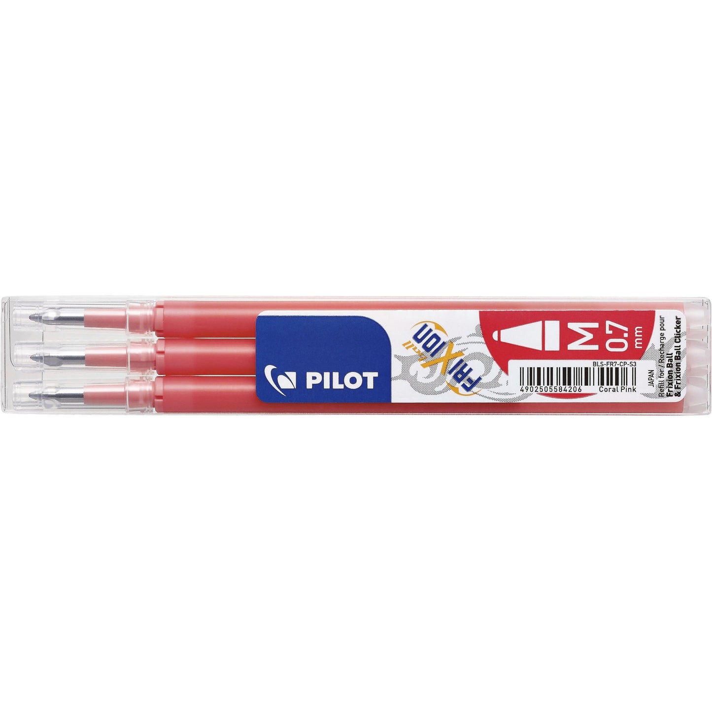 Pilot -  Rollerpenvulling  frixion bls-fr7 m koraalrz
