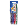 Pilot - Stylo roller friXion medium basic assorti Set2Go de 4 pièces