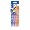 Pilot - Stylo roller friXion medium fun assorti Set2Go de 4 pièces