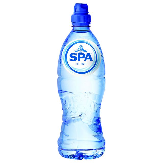 Spa - Waterreine Blauw Sportdop Petfless 750ml