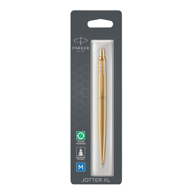 Parker -  Balpen  jotter xl monochrome m goud