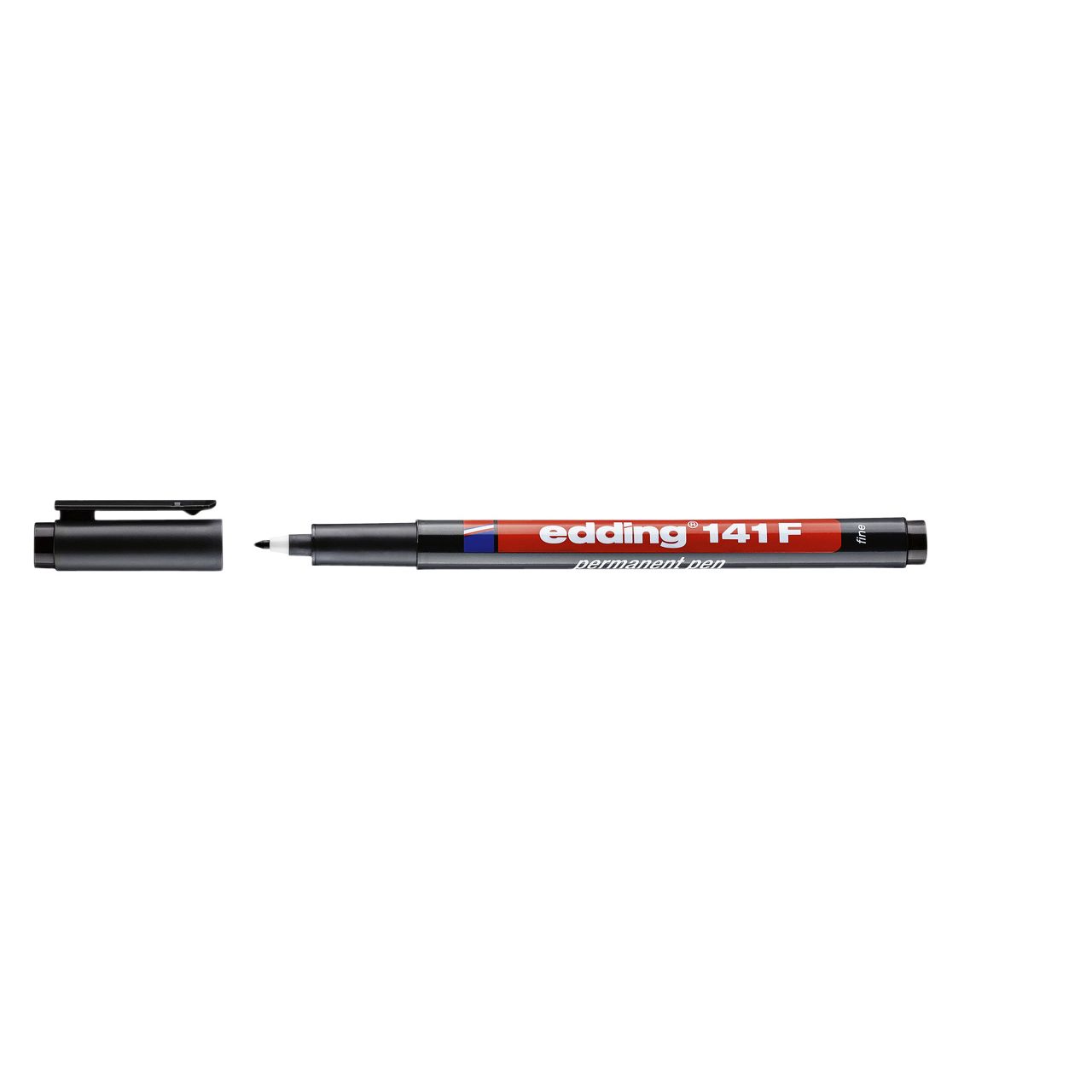 Edding - Feutre 141 rond 0,6mm noir | 10 pièces