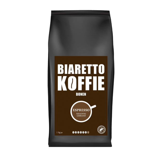 Biaretto - Kaffeebohnen Espresso 1000 Gramm | 4 Stück