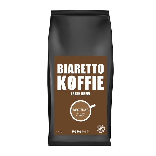 Biaretto - Café fraîchement infusé régulier 1000 grammes | 4 pièces