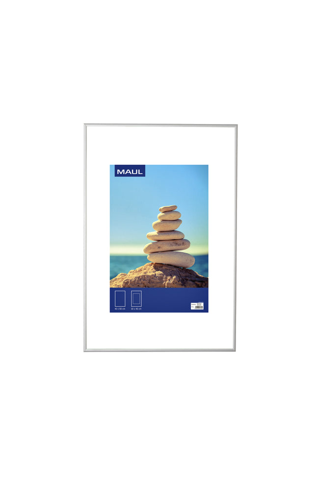MAUL - Cadre photo design 40x60cm cadre aluminium argent