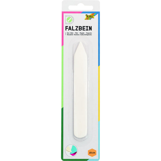 Folia Paper - Os pliant Folia 15x2cm blanc | 5 pièces