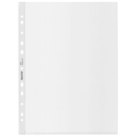 Leitz - Sac de présentation Recycle A4 11 trous PP 0,10mm transparent 25 pièces