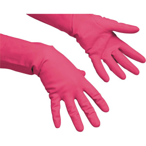 Vileda - Handschuhe Multi Purpose, Latex, klein, rot