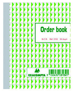 Exacompta - Orderbook, FT 13,5 x 10,5 cm, dupli (50 x 2 feuilles)