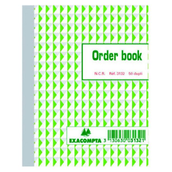 Exacompta - Orderbook, ft 13,5 x 10,5 cm, Dupli (50 x 2 Blätter)