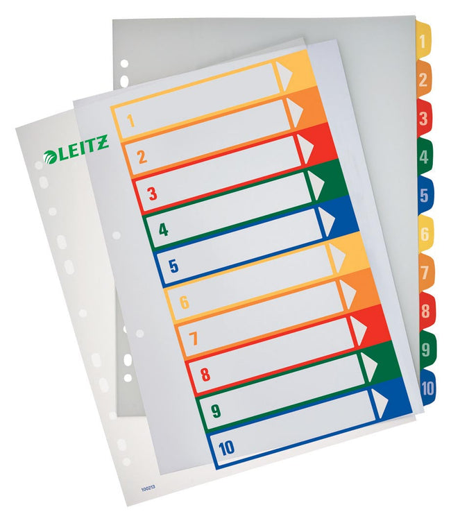 Leitz - PC printbare Project Indexen 10 tabs