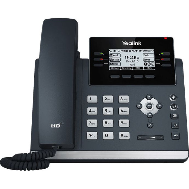 YEALINK -   SIP T42U IP telefoon Grijs LCD Wifi