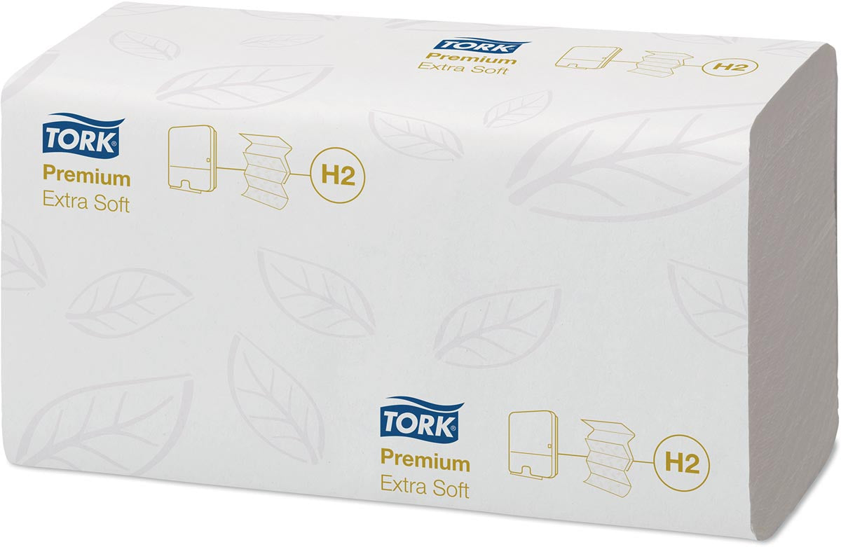 Tork - Xpress® extra zachte handdoek XL, multifold, 2-laags, systeem H2, wit