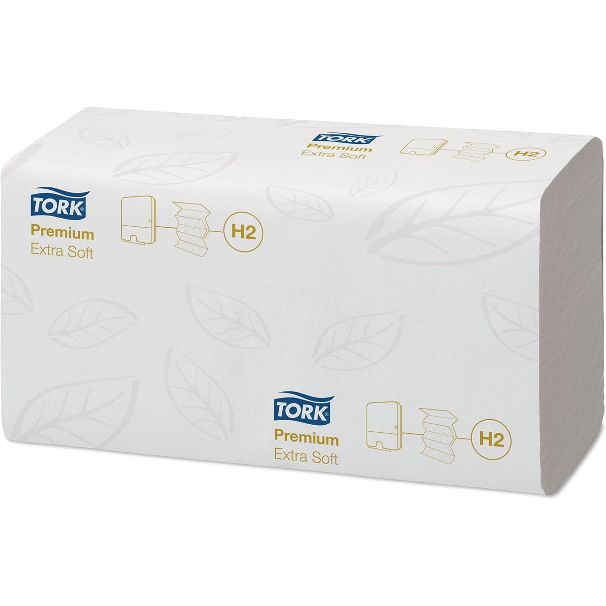 Tork - Serviette extra douce Xpress® XL, multiplis, 2 couches, système H2, blanc