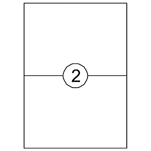 Quantore - Etikett 210x148mm 200 Stück | 10 Stücke