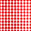 Klika - Papier cadeau Papier cadeau Carrés rouges chauds sur nervuré blanc 30 cm