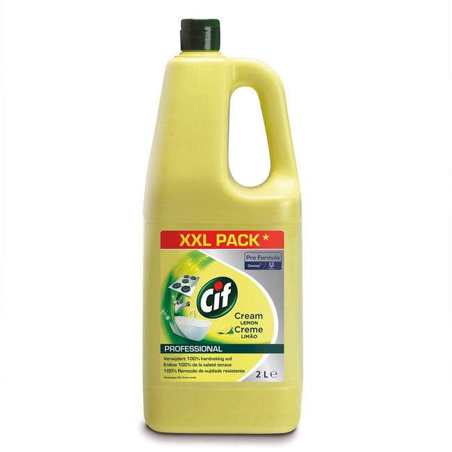 Cif - crème récurante au citron, bouteille de 2 litres