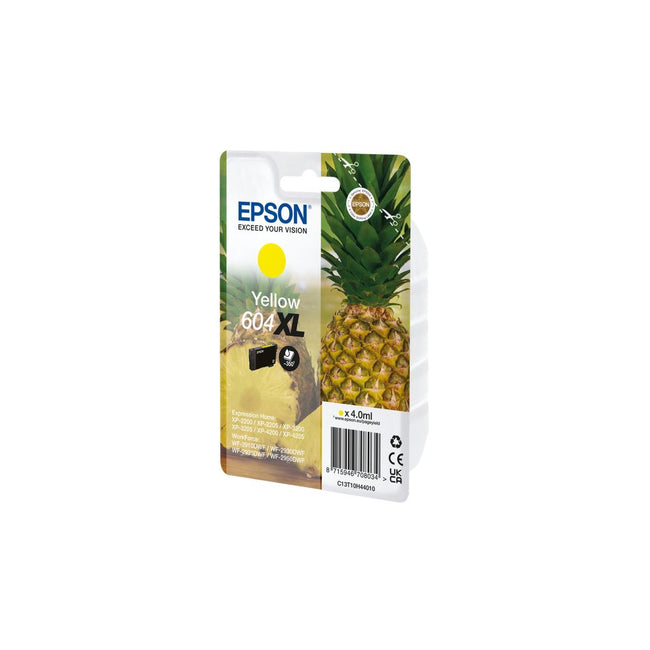 Epson - Cartouche d'encre 604XL T10H44 jaune