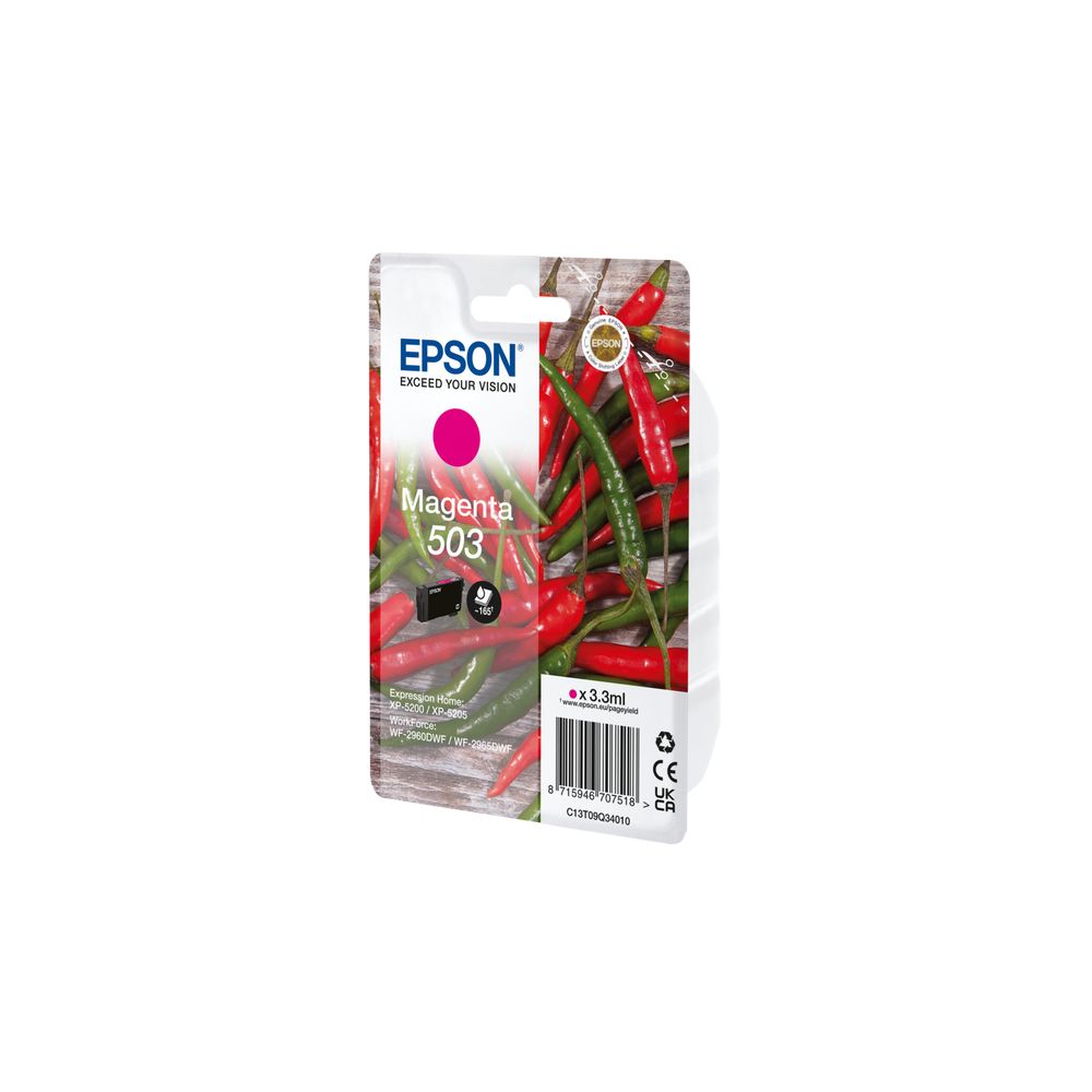 Epson -  503 inktcartridge 1 stuk(s) Origineel Normaal rendement Magenta