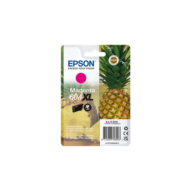 Epson - Cartouche d'encre 604XL T10H34 rouge