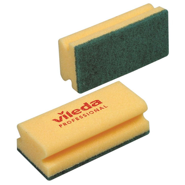 Vileda -  schuurspons Glitzi, pak van 10 stuks
