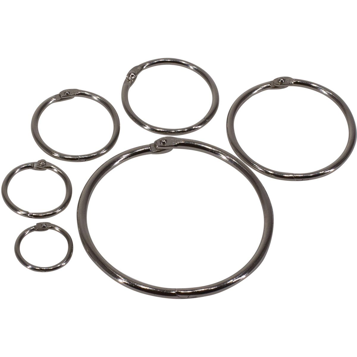 Bronyl - anneaux brisés diamètre 32 mm, boîte de 100 pièces