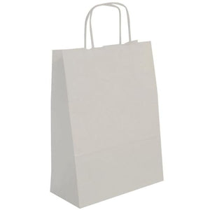 Apli -  witte kraft draagtassen, 50 stuks