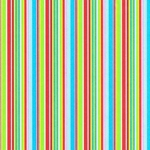 Klika -  Cadeaupapier Geschenkpapier Colored lines green on white ribbed 70 cm