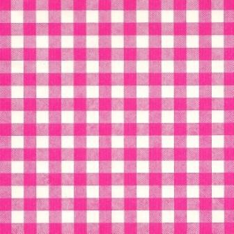 Klika - Papier-cadeau - Papier cadeau - Clares hotpink sur blanc côtelé 30 cm