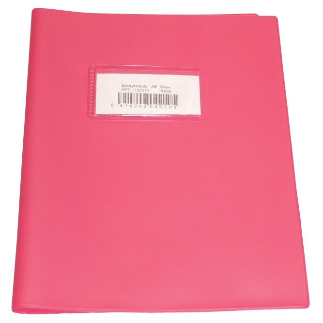 Bronyl - couverture de carnet ft 16,5 x 21 cm (carnet), rose