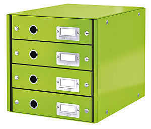 Leitz - Ladenbox WOW Click Store 4 laden groen