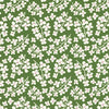 Klika - Papier cadeau Papier cadeau Marguerite vert sur blanc nervuré 70 cm