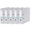 Elba -  ordner Smart Pro, rug van 8 cm, pak van 5 stuks, wit
