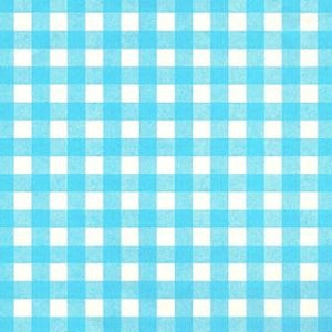 Klika -  Cadeaupapier Geschenkpapier Blue squares on white ribbed 30 cm