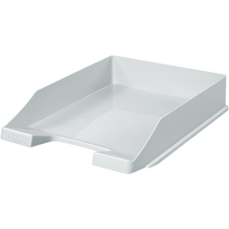 Han - Corbeille à courrier A4 plastique gris