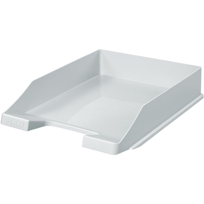 Han - Corbeille à courrier A4 plastique gris