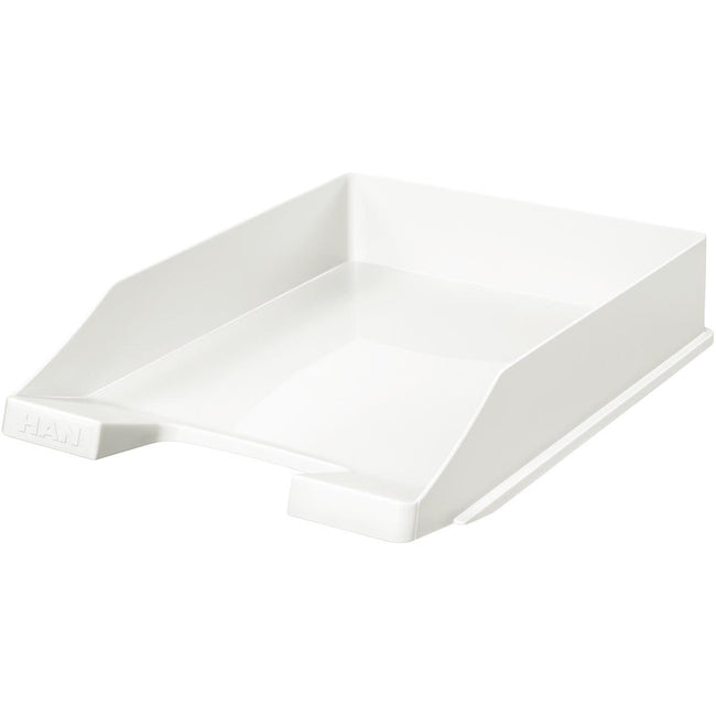 Han - Corbeille à courrier A4 plastique blanc