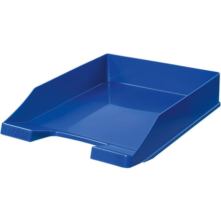 Han - Corbeille à courrier A4 plastique bleu