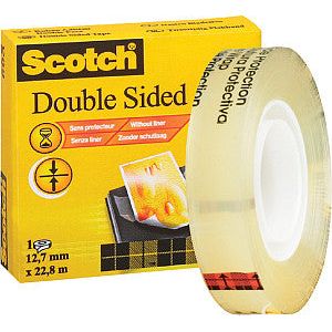 Scotch - Klebeband 665 12mmx22,8 m Doppelte Sided | 12 Stücke