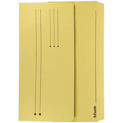 Esselte -  documentenmap Pocket File geel
