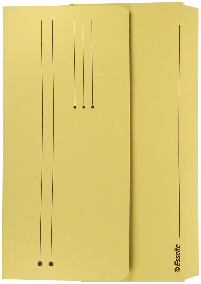 Esselte - Dossier de fichiers Pocket File jaune