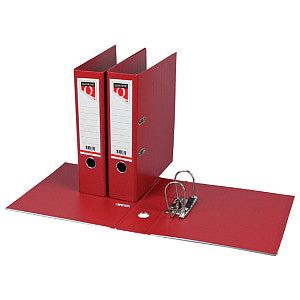 Quantore - Ordner A4 80 mm pp rouge foncé