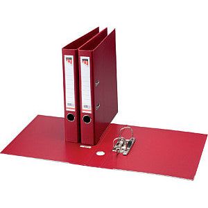 Quantore - Ordner A4 50 mm pp rouge foncé